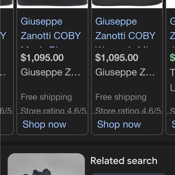 Giuseppe Zanotti (US size 5.5 Men) - Picture 5 of 5